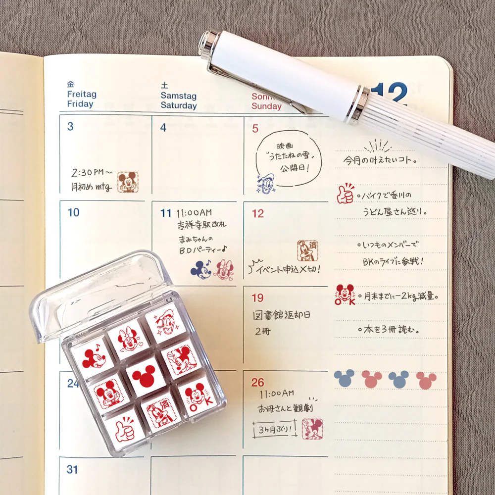 ミッキー&フレンズ チェックスタンプ - Image 4