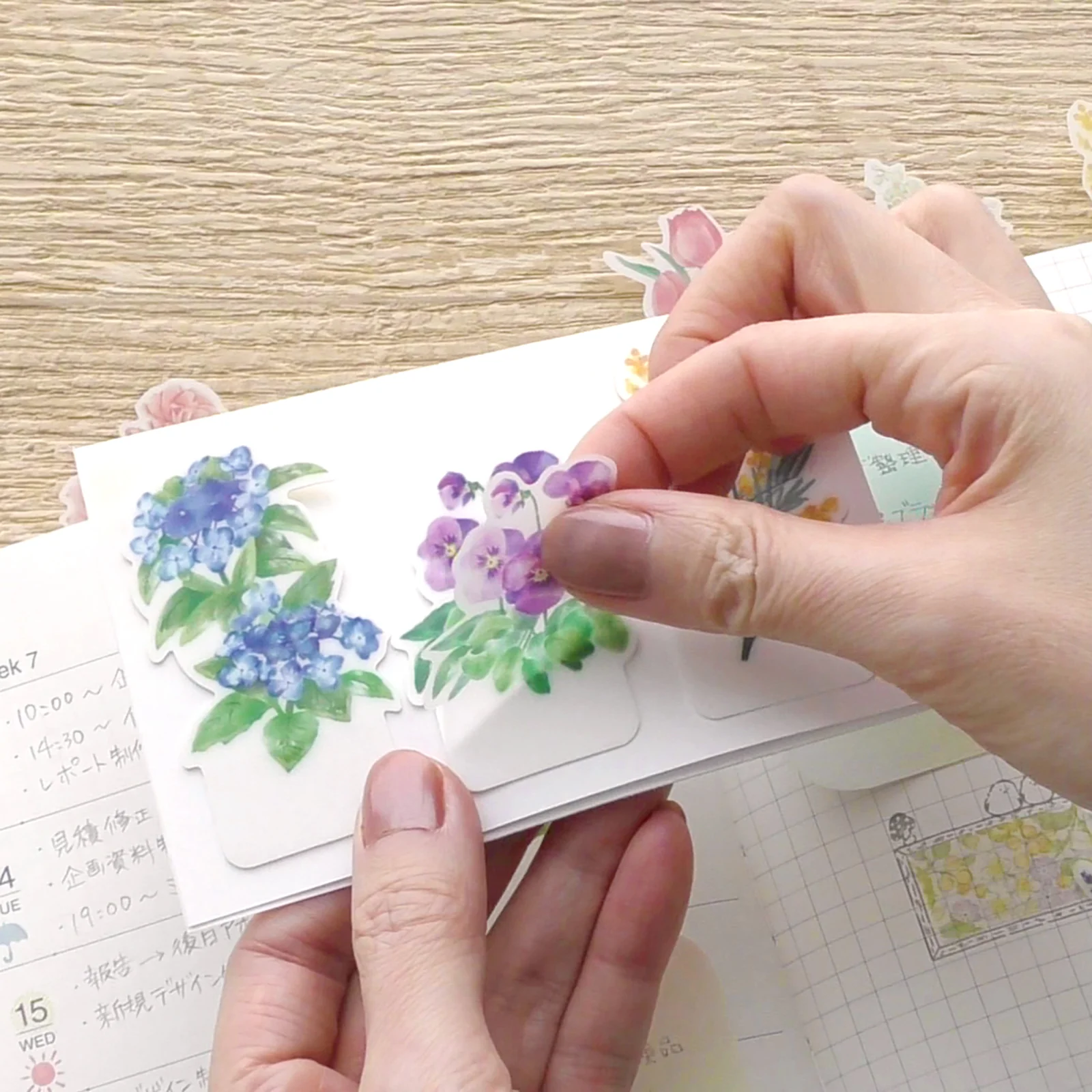 TaleGardensふせん ラベンダー - Image 6