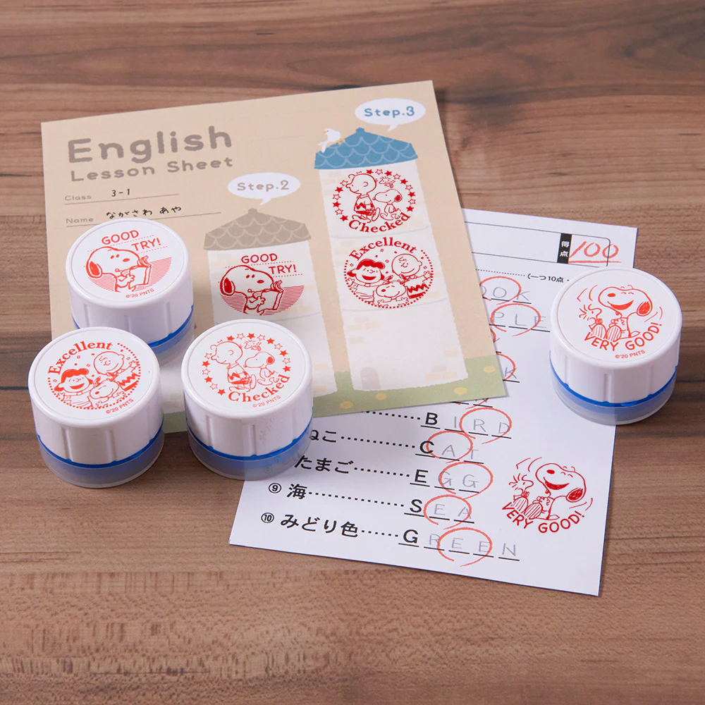 スヌーピー　先生の英語のごほうびスタンプ - Image 2