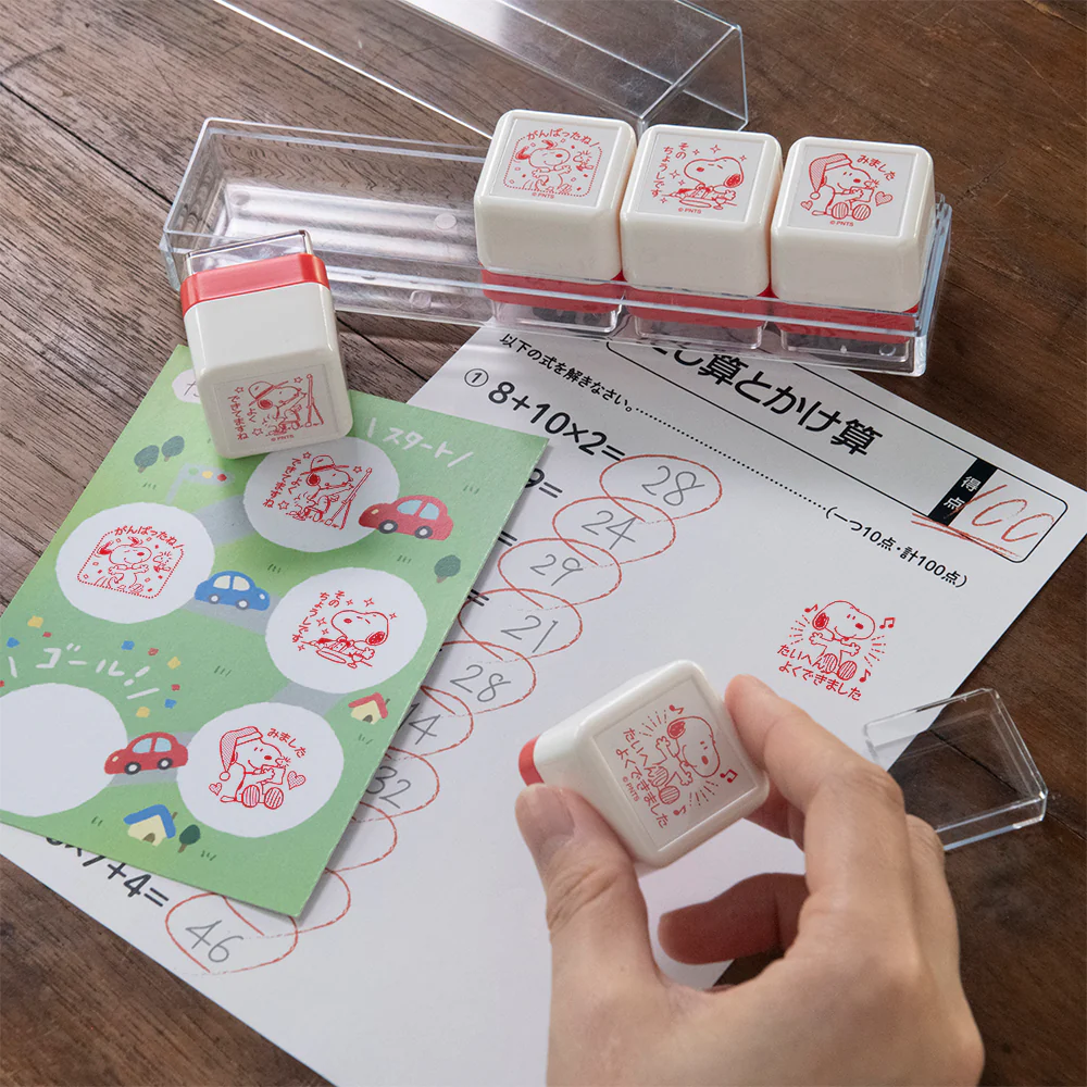 浸透印せんせいスタンプ スヌーピー - Image 3