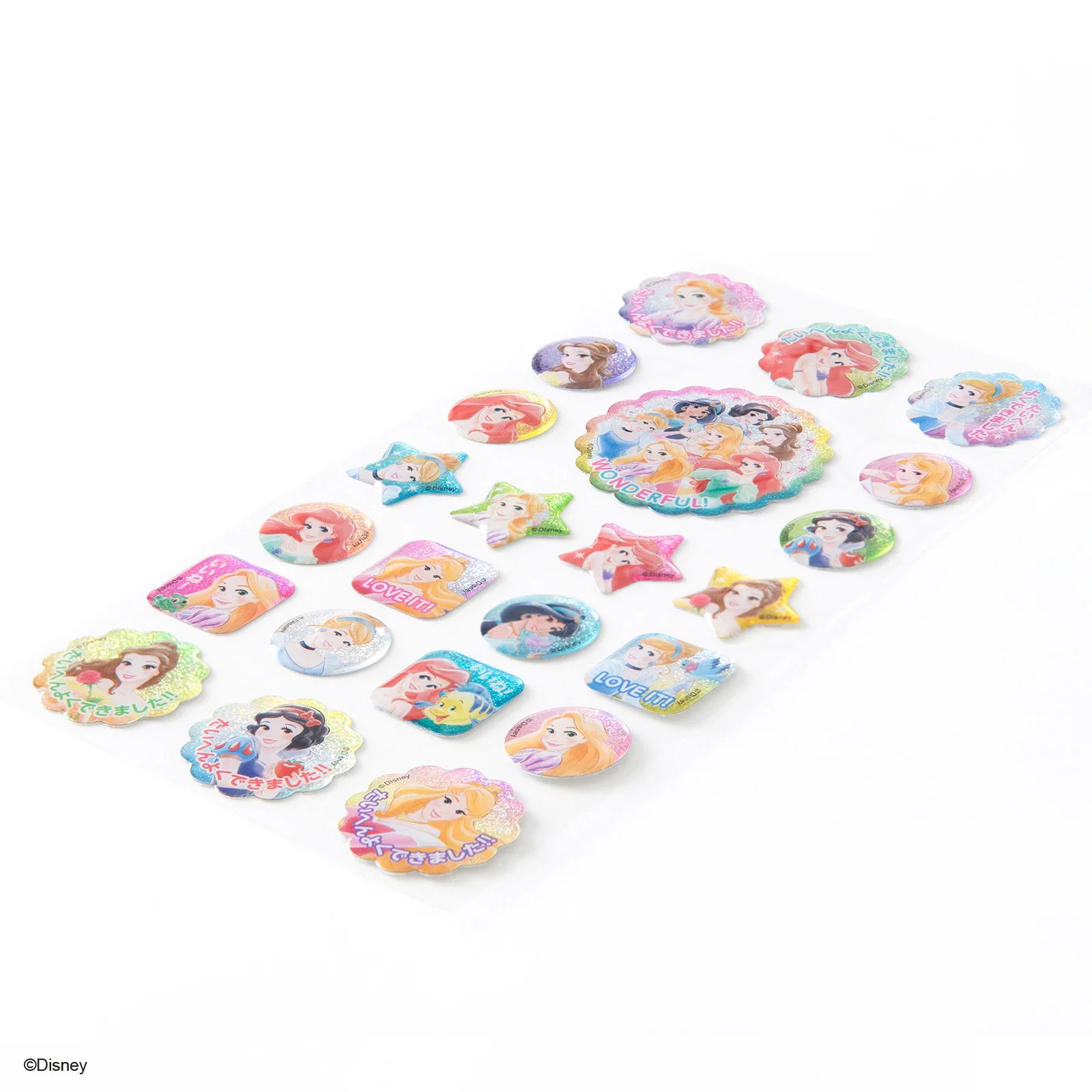 ディズニープリンセス/ぷっくりごほうびシール - Image 2