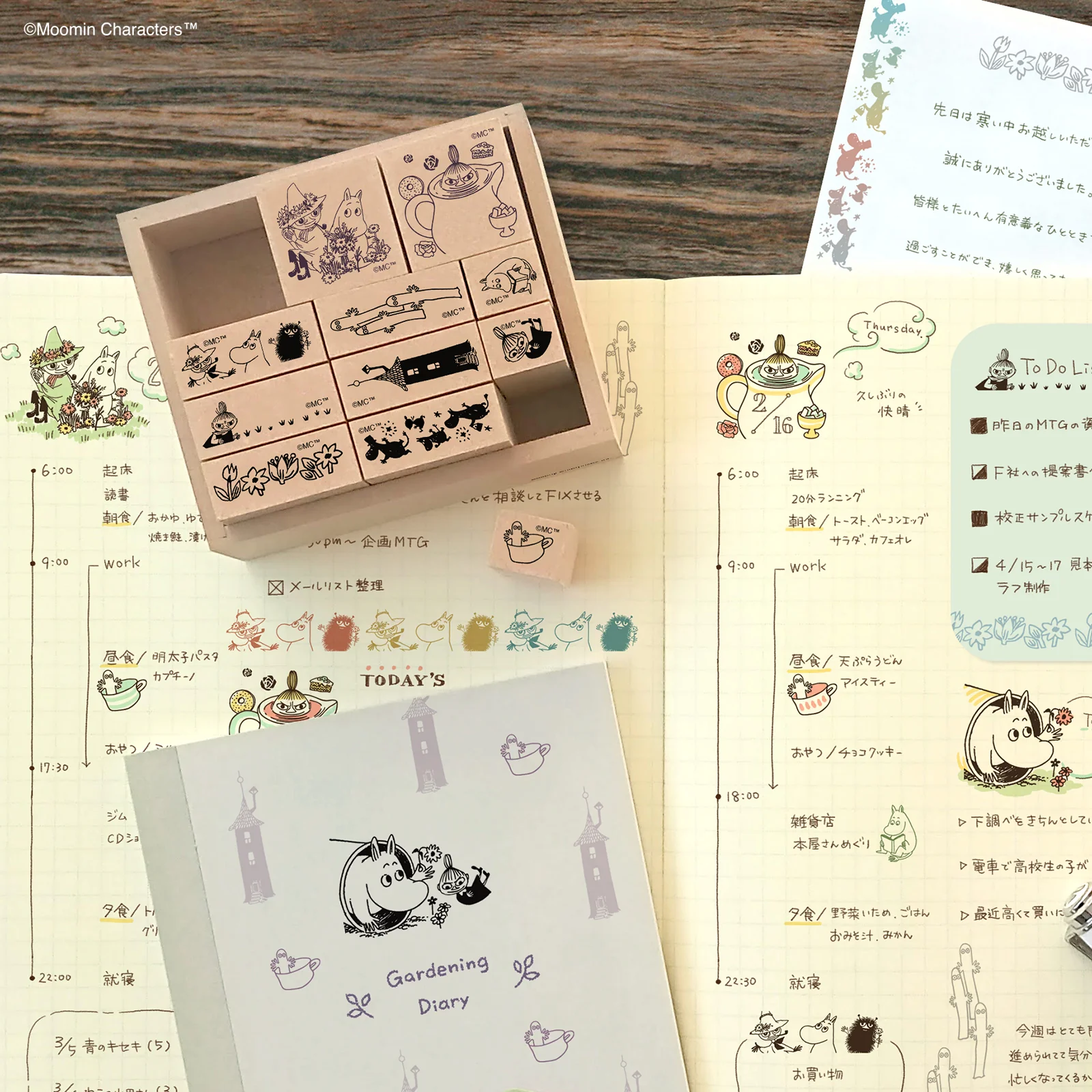 はんこセット Moomin - Image 4