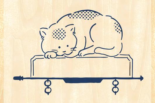 ますてのあいぼう　看板ねこさん