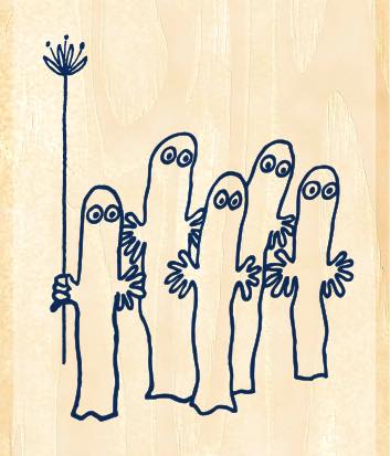 ますてのあいぼう　Moomin／ニョロニョロ