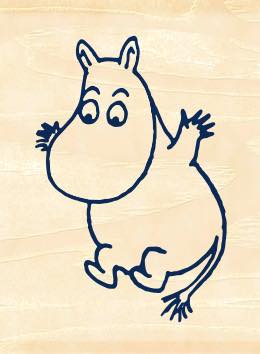 ますてのあいぼう Moomin/ぴょんっ